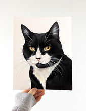 Load image into Gallery viewer, Hand Drawn Pet Portrait- Mixed Media on Bristol Paper