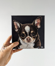 Load image into Gallery viewer, Hand Painted Pet Portrait- Gallery Wrapped Canvas